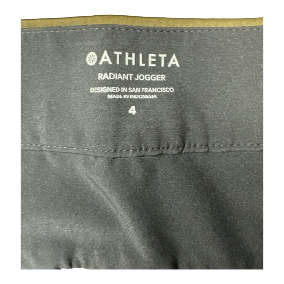 Athleta Radiant Jogger Tortuga Olive Green Women’s Size 4 - Picture 9 of 11
